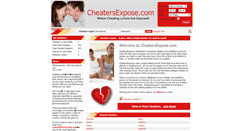 Desktop Screenshot of cheatersexpose.com